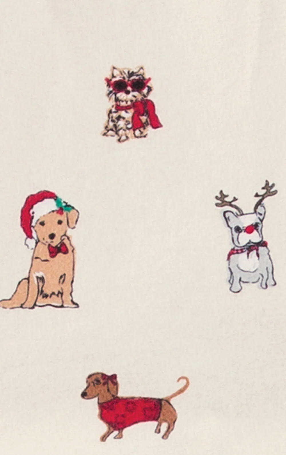 Christmas Dogs Flannel Matching Pet & Owner Pajamas
