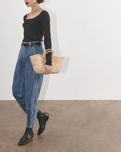 The Utility Barrel Jean