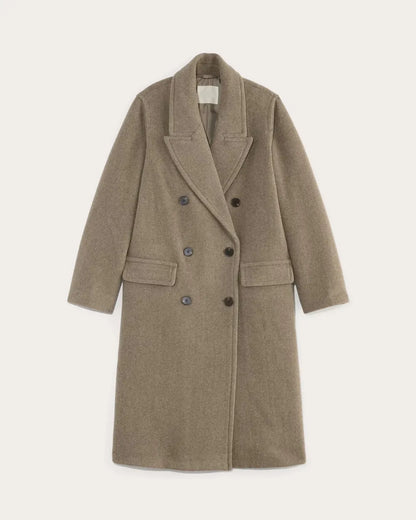 The Double-Breasted Coat in Wool